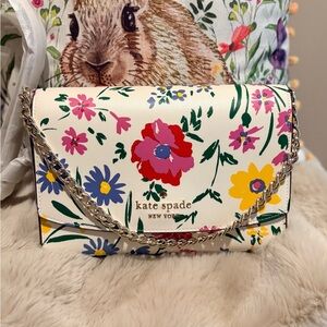 NWT, Kate Spade Floral purse& Crossbody Bag - Multicolor